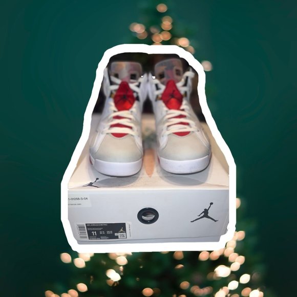 Jordan Retro 6 Hare Vnds Mens Shoes SZ 11 - Picture 6 of 7